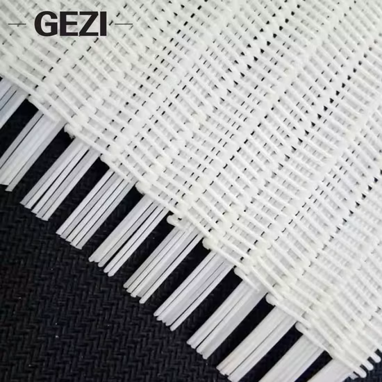 Tela de dessulfurização de transportador de papel ondulado de poliéster Tecido liso Antiestático Imprensa espiral Meltblown Malha Filtro de desidratação de lama Correia de malha de arame