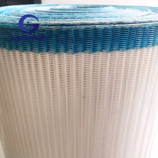 Correia de malha de arame para animais de estimação, dessulfurização, tecido antiestático, tecido ondulado, transportador de papel, dessulfurização, malha soprada